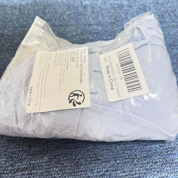 Yanmucy Baby Girls Cotton Rompers Newborn Toddler Ruffle Sleeveless Backless Bodysuit with Headband Summer Baby Overall Outfits 0-18 Months - Image 12