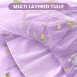 JiAmy Baby Girl Dress Sleeveless Tulle Floral Dresses Toddler Birthday Wedding Princess Party Sundresses for Girls 6 Months-4 Years - Image 5