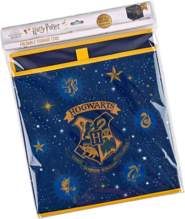 HOX Harry Potter Foldable Storage Boxes with Handles | Durability & Fabric Collapsible Chest/Cubes Storage | Compatible Ikea Kallax Furniture | For Organizer Kids Room & Playroom - Image 2