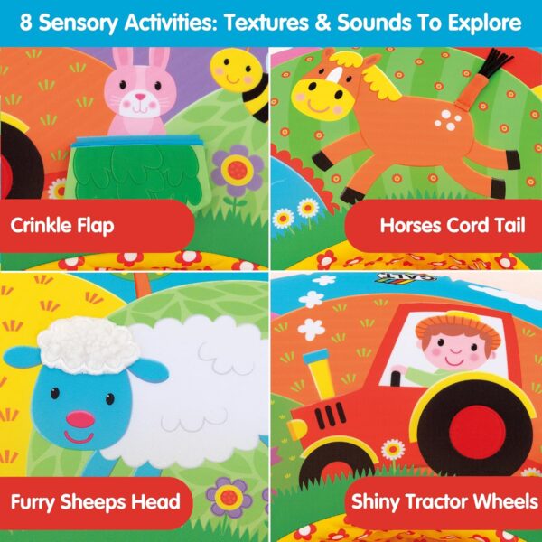 Galt Toys, Playnest - Farm, Baby Activity Center & Floor Seat, Ages 0 Months Plus - Image 3