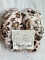 Womens & Girls Slippers Ladies Fluffy Plush House Slippers Cozy Open Toe Faux Fur Sliders for Girls Warm Sandals Indoor Winter - Image 8