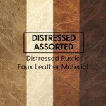 Factory Direct Partners Rustic Kid 15 inch Round Floor Cushions with Handles, Distressed Faux Leather, Flexible Seating for Home, Playroom, Montessori, Daycare, Classroom (4-Piece), 12223-DA - Image 9