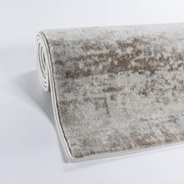 Mynes Home UK Rug Living Room Soft Dense Pile Modern Design In Brown (160 x 230 cm) - Image 5