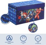 Idea Nuova Avengers Collapsible Children’s Toy Storage Trunk, Durable with Lid - Image 3