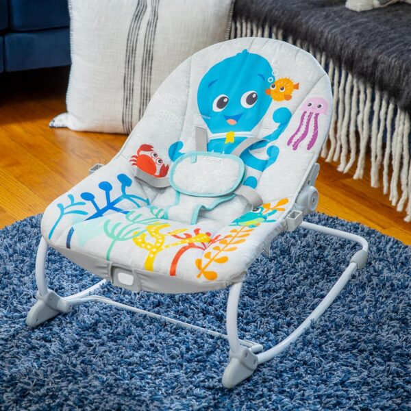 Baby Einstein Ocean Explorers Kick to It Opus Musical Infant to Toddler Rocker Swing Chair 0-30 Months - Image 16