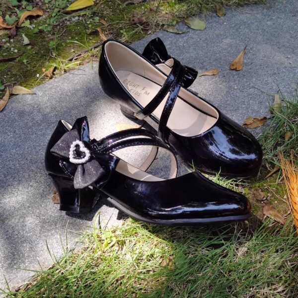 Princess Dress Up Shoes Girls' Mary Jane Shoes - Girls Party Pumps - Flower Girl Wedding Party Girls Sparkly Shoes - Image 7