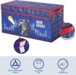 Idea Nuova Batman Collapsible Children’s Toy Storage Trunk, Durable with Soft Lid, 28.5"x14.5"x16" - Image 3
