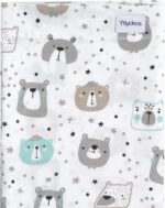 FlyIdeas 2-Piece Bedding Set for Kids and Junior Beds – 1 Cotton Fitted Sheet & 1 Waterproof Mattress Protector, 160x80 cm – Hypoallergenic, Soft, Breathable Toddler Bed Sheets - Image 4