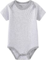 Kiddiezoom Baby Bodysuits Pants Infant Onesie Clothes Set Outfits Boy Girl Cotton Caps Scratch Mitten Set - Image 3