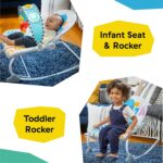 Baby Einstein Ocean Explorers Kick to It Opus Musical Infant to Toddler Rocker Swing Chair 0-30 Months - Image 2