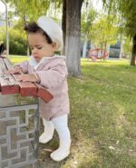 LACOFIA Baby Girls Winter Boots Infant Anti-Slip First Walking Shoes Prewalker Booties - Image 2