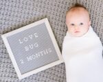 Pearhead 25.4 cm x 25.4 cm Letterboard, Nursery Message Board, Milestone or Baby Announcement Sign, Hospital Birth Sign, Baby Girl or Baby Boy Gift, Light Gray - Image 5