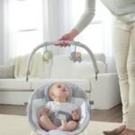 Ingenuity, Soothing Baby Bouncer Chair with Soothing Vibrating Infant Seat, Morrison - 0-6 Months & Infantino Flip Advanced 4-in-1 Grey Carrier - Ergonomic, convertible - Image 4