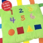 Frog Plush Toddler Puzzle Toy - Sensory Busy Board Pillow - Soft Play Education Activity Toy for 1 - 3 Year Old Kids - Boys & Girls Baby Buckle - Improve Motor Skills, Fidget/ Fiddle Travel Game. - Image 5