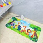 Non-Slip Bath Mat for Toddlers, Cartoon Anti-Slip Bathtub Mat, Safe and Fun Kids Tub Mat, Baby Shower Mat with Cute Design,Perfect for Bathtubs, Showers and Bathroom (Jungle Animals) - Image 6