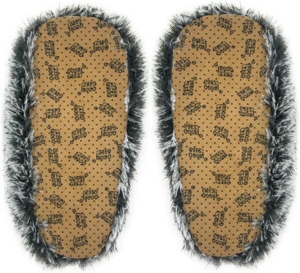OoohGeez! Kids Funny Fuzzy Animal Slippers, Cute Cozy Non-Slip House Shoes for Boys & Girls, Shoe Size 1-4 - Image 3