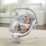 Ingenuity, Soothing Baby Bouncer Chair with Soothing Vibrating Infant Seat, Morrison - 0-6 Months & Infantino Flip Advanced 4-in-1 Grey Carrier - Ergonomic, convertible - Image 3