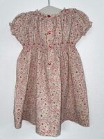 Baby Girls Fleece Band Smock with Matching Bloomer - Pink - 9-12 Months - Image 2