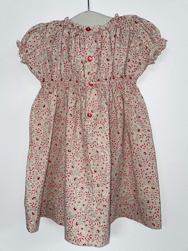 Baby Girls Fleece Band Smock with Matching Bloomer - Pink - 9-12 Months - Image 2