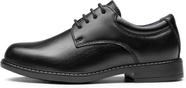 Bruno Marc Kids Chunky Oxford Sneakers for Boys Breathable Knit Upper Lightweight Cushioned Platform Walking Gym School Shoes with Non-Slip Sole - Image 2