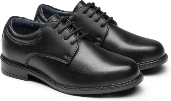 Bruno Marc Kids Chunky Oxford Sneakers for Boys Breathable Knit Upper Lightweight Cushioned Platform Walking Gym School Shoes with Non-Slip Sole - Image 4