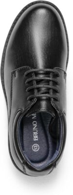 Bruno Marc Kids Chunky Oxford Sneakers for Boys Breathable Knit Upper Lightweight Cushioned Platform Walking Gym School Shoes with Non-Slip Sole - Image 5