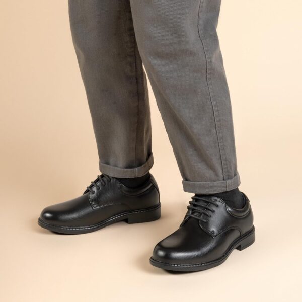 Bruno Marc Kids Chunky Oxford Sneakers for Boys Breathable Knit Upper Lightweight Cushioned Platform Walking Gym School Shoes with Non-Slip Sole - Image 9