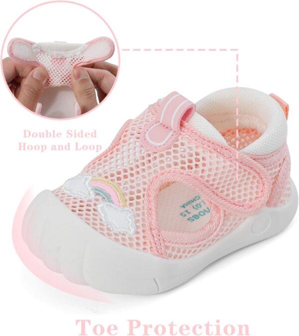 MASOCIO Baby Boys Girls Summer Shoes Infant Toddler Sandals Soft Sole Anti-Slip Shoes - Image 3