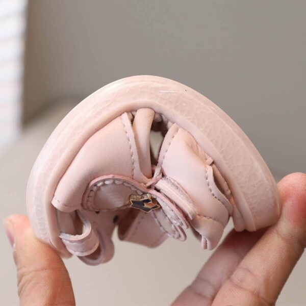 Toddler Baby Girl Shoes Breathable Shoe Dew Toe Shoe Bag Head Sandals Girl Sandals Baby Soft Shoe Sandals For 0 To 2 Years Toddler Flip Flops Girls - Image 3