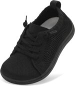 JOINFREE Toddler Wide Shoes Girls Boys Breathable Fashion Shoes Kids Barefoot Minimalist Shoes Zero Drop Slip on Tennis Sneakers