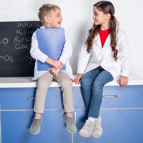 JOINFREE Toddler Wide Shoes Girls Boys Breathable Fashion Shoes Kids Barefoot Minimalist Shoes Zero Drop Slip on Tennis Sneakers - Image 6