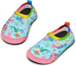 Yorgou Baby Boys Girls Water Shoes Toddler Beach Shoes Barefoot Aqua Socks Non-Slip for Pool Beach