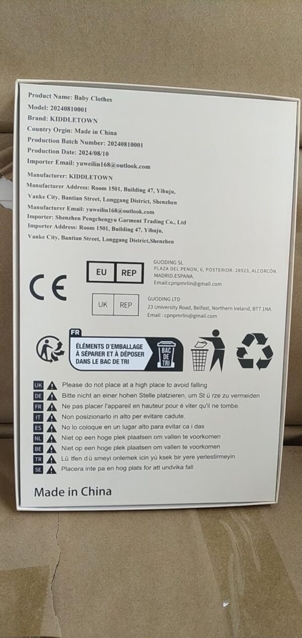 KIDDLETOWN Baby Boy Girl Clothes Long Sleeve Romper, Newborn Bodysuits, Baby Boys Clothes, Baby Grows Outfits Girl Boy Romper Set, Baby Clothing Baby Gift, Cotton Pajamas Newborn Baby Clothes - Image 7