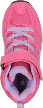 Mountain Warehouse Oscar Junior Walking Boots - Comfortable Shoes with Elastic laces & Touch Strap Fastening - Spring, Summer Hiking, Trekking, Outdoors & Walking - Image 5