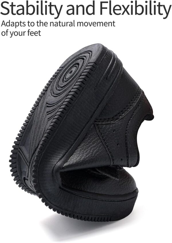 HIULYCENCE Trainers Kids School Shoes Boys Sneakers Hoop and Loop Comfortable Uniform Shoes - Image 6