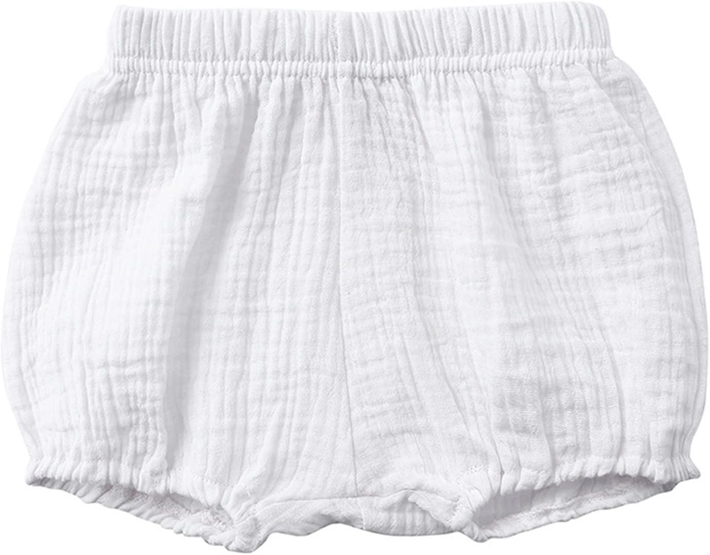 1743877296_615909y19kL._AC_SL1500_.jpg UIFLQXX Little Boys Girls Cotton Linen Blend 𝗕loomers Shorts Baby 𝗕loomers Newborn Infant Baby Unisex Solid Spring Summer Shorts Clothes Kids Yoga Athletic Shorts - Image 1