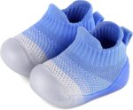 MASOCIO Baby Boys Girls Sock Shoes Infant Toddler First Walking Shoes Soft Rubber Sole Non Slip Shoes - Image 2