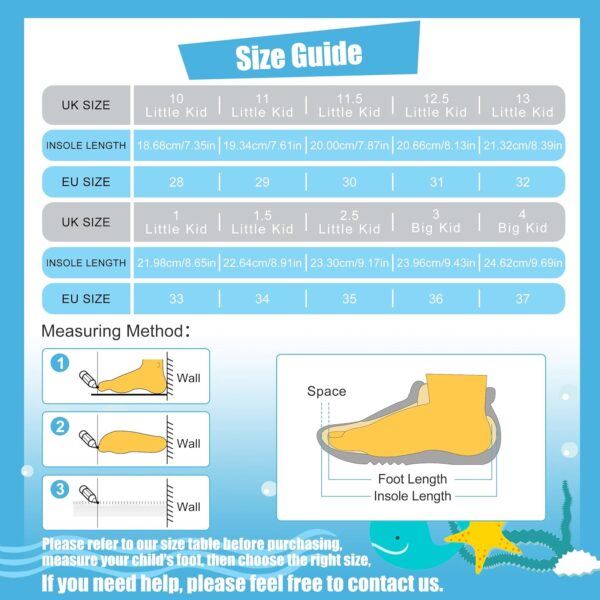 Kids Sandals Boys Sports Outdoor Sandal Athletic Air Cushion Beach Shoes Hook and Loop Summer Footwear for Holidays, Walking, Camping, Travelling - Image 7