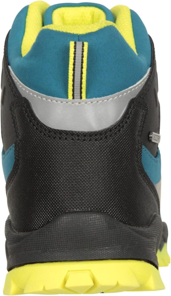 Mountain Warehouse Soft-shell Kids Boots - Lightweight, Durable & Breathable Synthetic Upper with Mesh Lining & Good Grip - For Spring Summer, Travel & Outdoors - Image 3