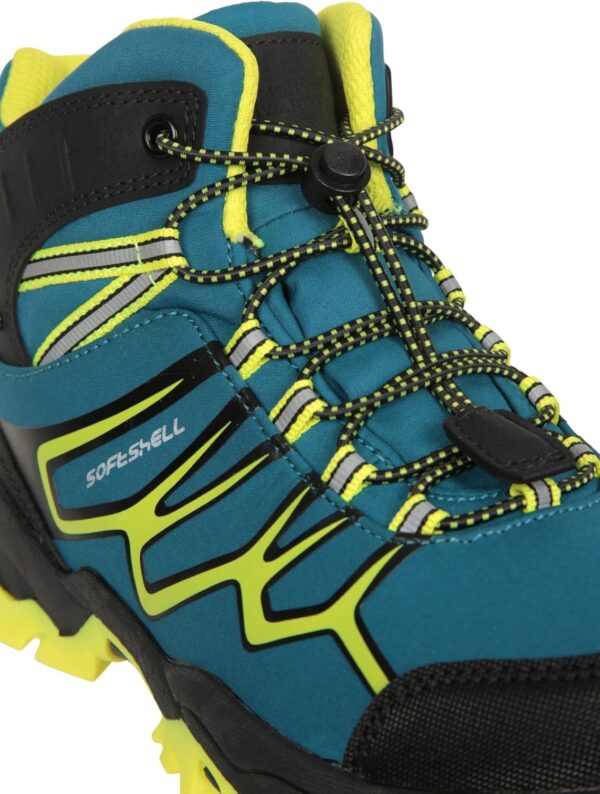 Mountain Warehouse Soft-shell Kids Boots - Lightweight, Durable & Breathable Synthetic Upper with Mesh Lining & Good Grip - For Spring Summer, Travel & Outdoors - Image 8