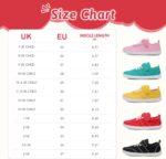 Barefoot Shoes Kids Wide Boys Girls Minimalist Canvas Trainers Walking Sneakers for School Running Outdoor Sports - Image 7