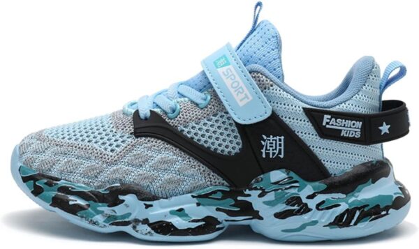 Boys Basketball Shoes Boys Sneakers Men's Basketball Shoes Lining High Top Sport Shoes for Unisex Kids - Image 2