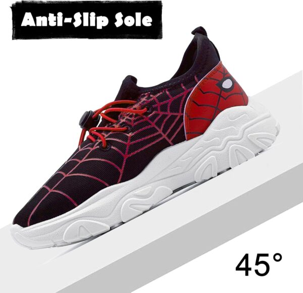 maxvinci Boys Trainers Kids Running Shoes PE Trainers Breathable Sports Tennis Sneakers Slip-On Outdoor Athletic Walking Shoes - Image 2