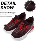 maxvinci Boys Trainers Kids Running Shoes PE Trainers Breathable Sports Tennis Sneakers Slip-On Outdoor Athletic Walking Shoes - Image 4