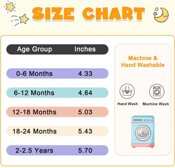 JOINFREE Baby Walking Shoes Wide Toddler Boys Girls Infant Sneakers Breathable Barefoot Slip On Tennis Crib Shoes - Image 7