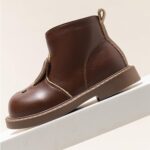 Baby Girls First Walking Shoes with Cute C𝐚rtoon Soft Sole Newborn Zip Up Loafers Mocc𝐚sin Flat Shoes Princess Wedding Dress Mary Jane Shoes Infant Prewalker Shoes 0 6 Years - Image 5