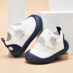 Size 2 Trainers Boys Toddler Shoes Baby Girls Shoes Baby Boys Shoes 0 3 Years Old Baby Shoes Spring and Autumn Soft Sole Non Slip Breathable Boys Indoor Shoes - Image 3