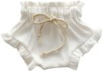 Baby Bloomers Newborn Infant Cute Ruffle Shorts Summer Casual Breathable Short Pants Toddler Girl Clothes Baby Soft Underwear
