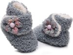 Girls Baby Plush Soft Warm Boots Snow First Cotton Boys Infant Shoes Baby Shoes Toddler Size 4 Boots Boy - Image 4