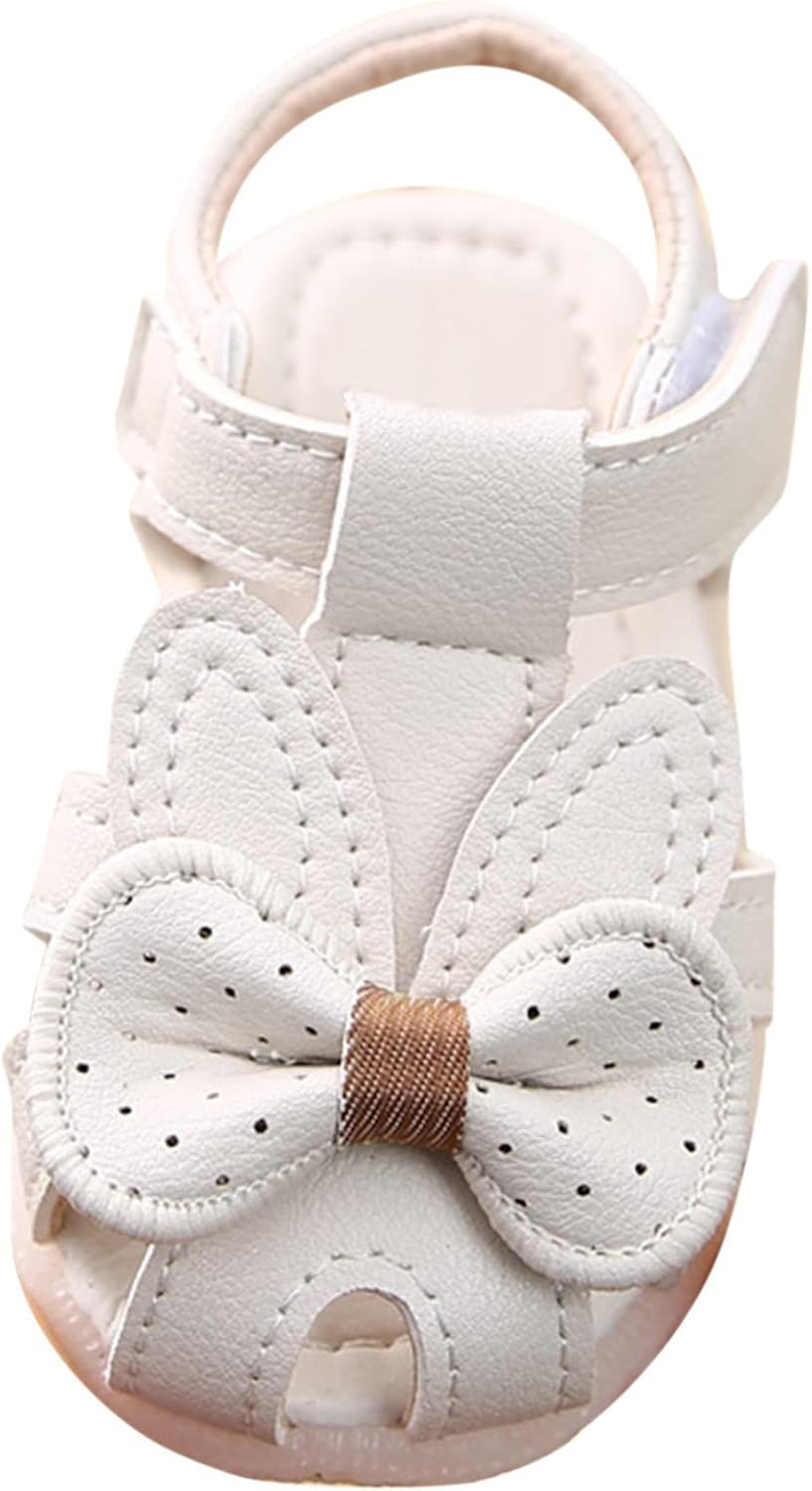 1744047896_61lAJY1WhgL._AC_SL1500_.jpg Girls Shoes Size 5 Toddler Baby Girl Shoes Breathable Shoe Dew Toe Shoe Bag Head Sandals Girl Sandals Baby Soft Shoe Sandals For 0 To 2 Years Girls School Shoes Size 9 Black - Image 1